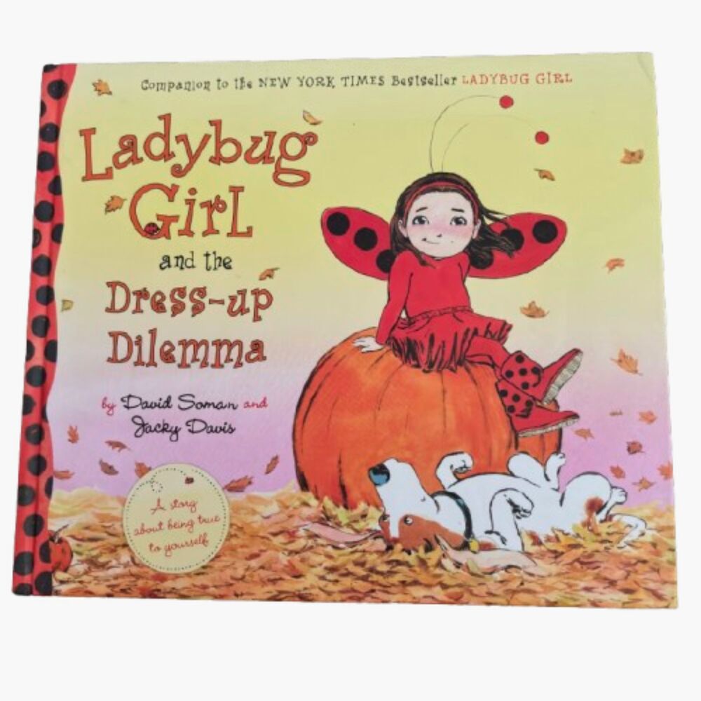 Lot Of 3 LADYBUG GIRL Adventures Hardback Little Girls Book Series 11"x 9.5"